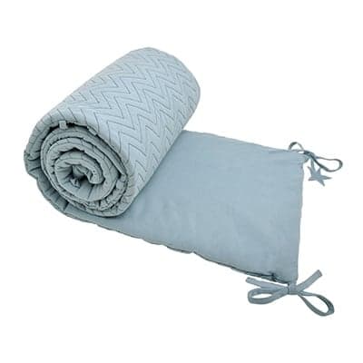 JACK N'A QU'UN OEIL - ZIGZAG CENTAURE - Tour de lit - Powder Blue