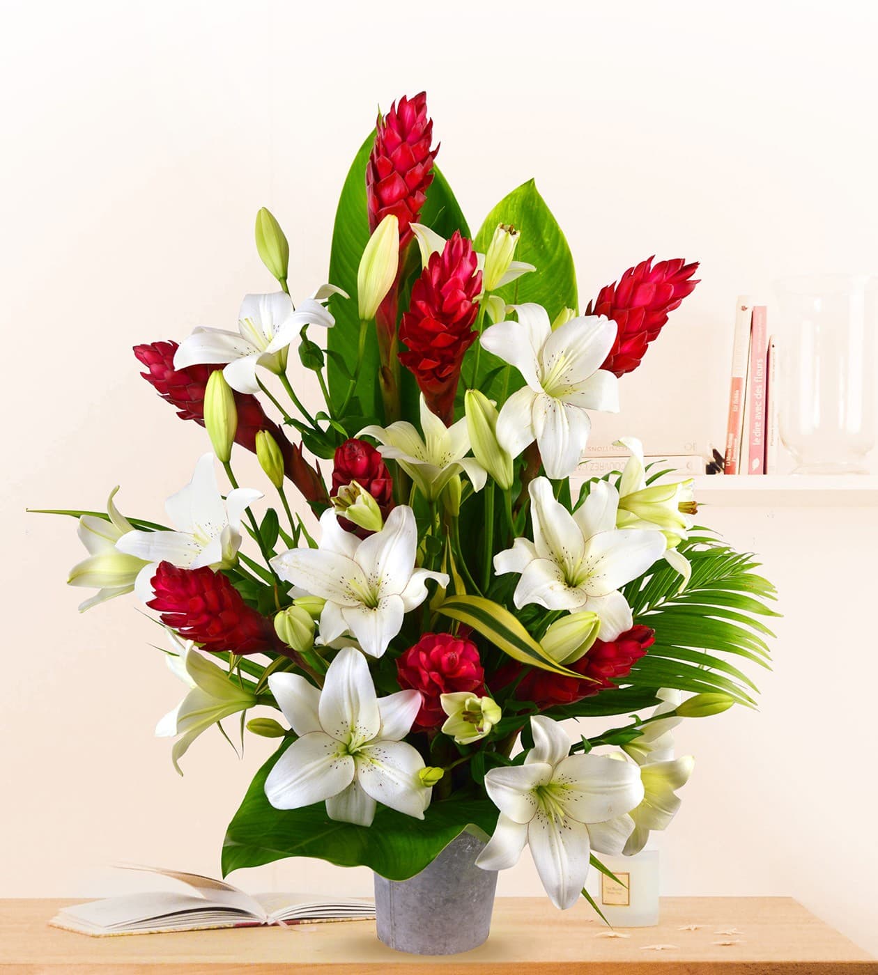 Colis fleurs vrac Le Grand Palais