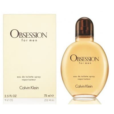 Calvin Klein - Obsession For Men 75 Ml Eau De Toilette Vaporisateur