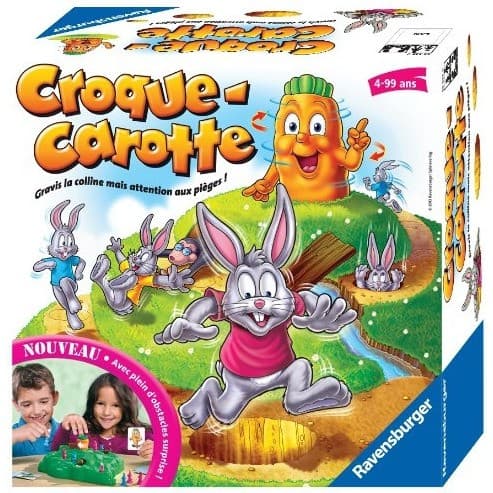RAVENSBURGER Jeu croque carotte
