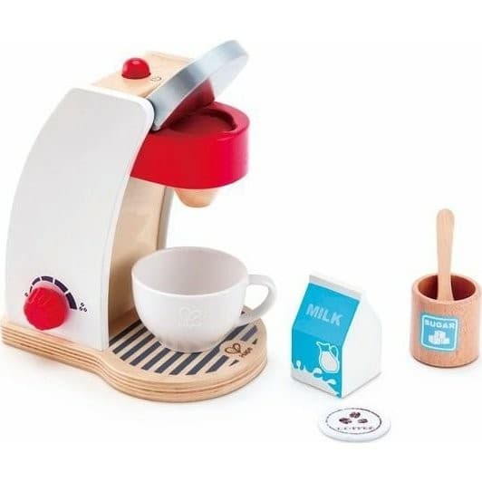 Hape Toys Machine à café blanche