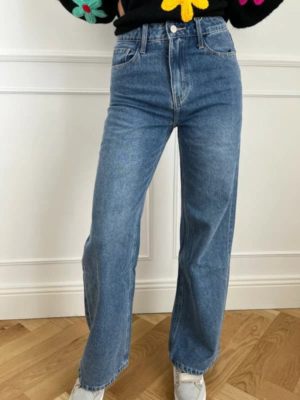 Jean large bleu - Capucine T.38