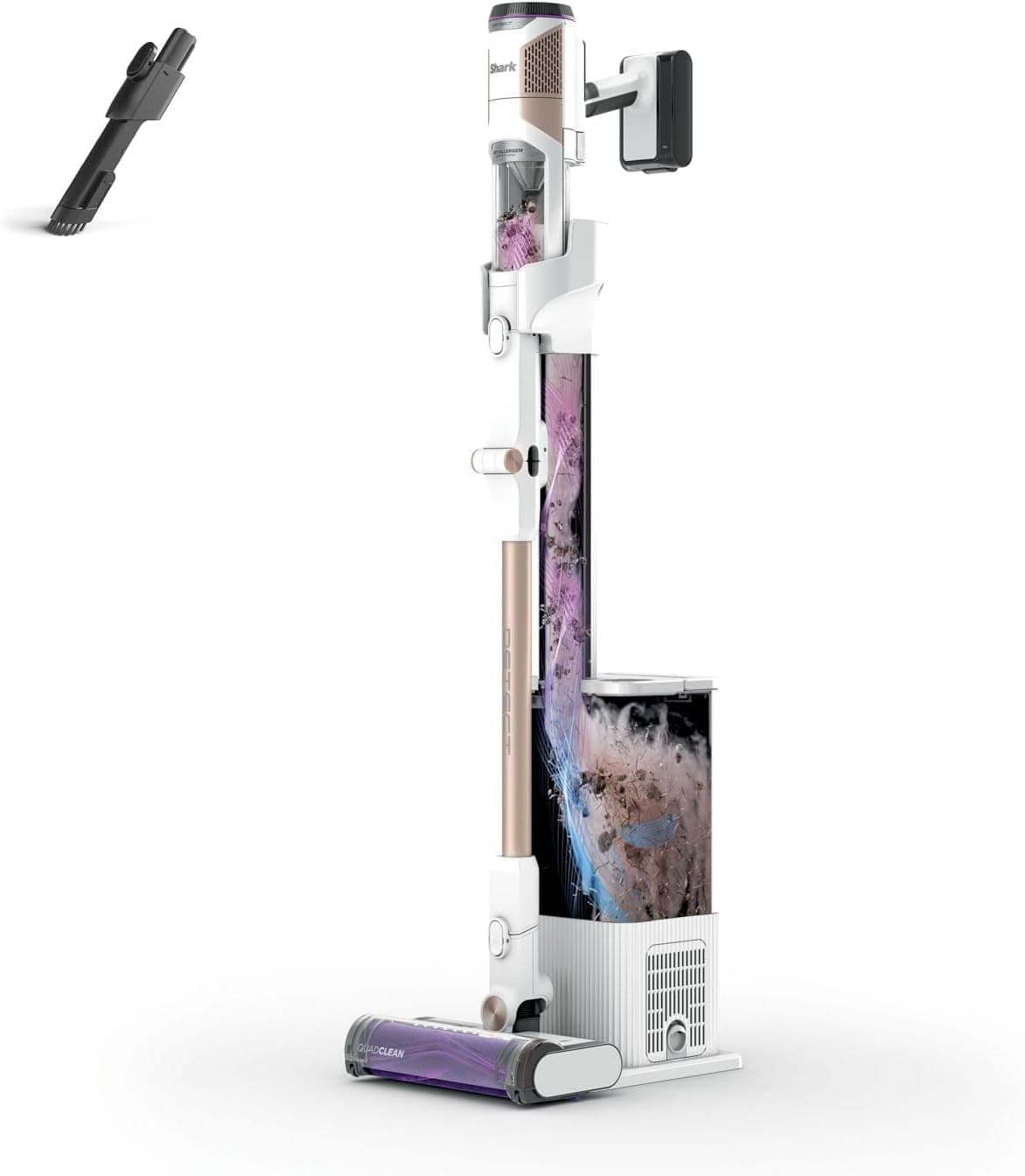 Aspirateur sans fil Shark powerdetect, auto-vidant 2 L - Detect Clean & Auto Empty