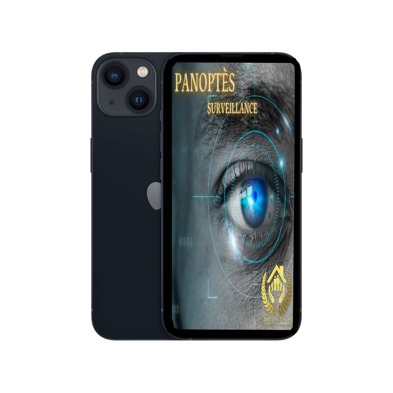 iPhone avec logiciel espion Panoptès préinstallé