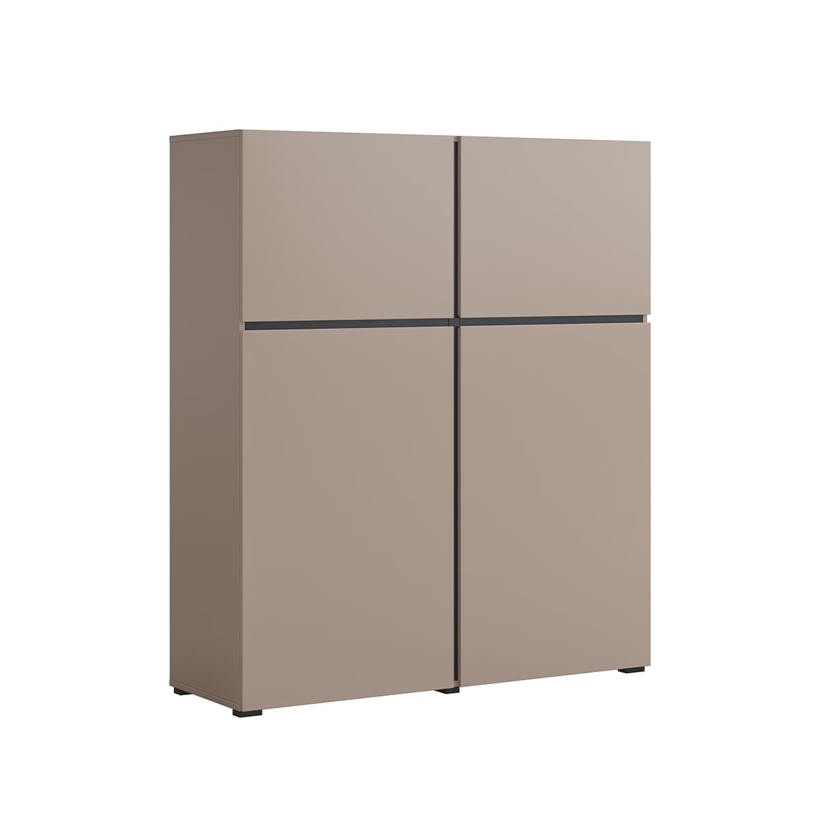 Buffet 4 portes Lilia Taupe