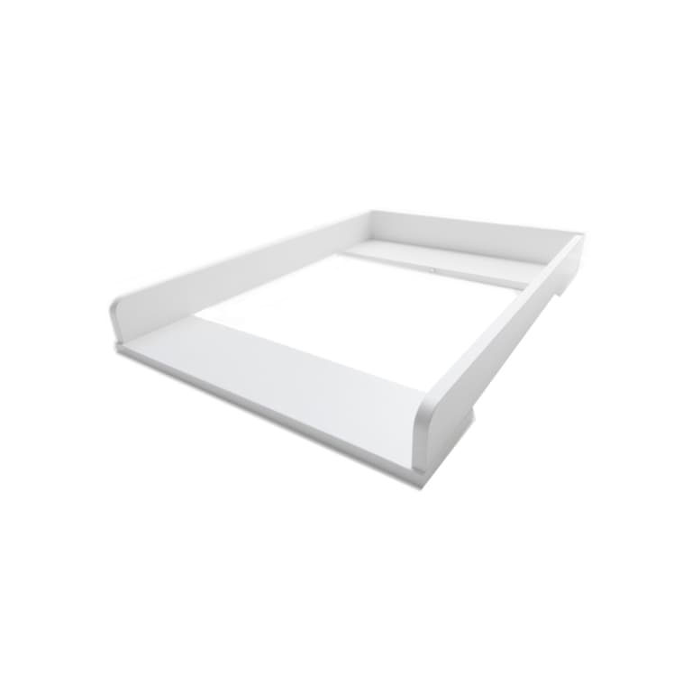Plan à langer pour commode à langer LittleSky by Klups Sofie Hêtre et Blanc