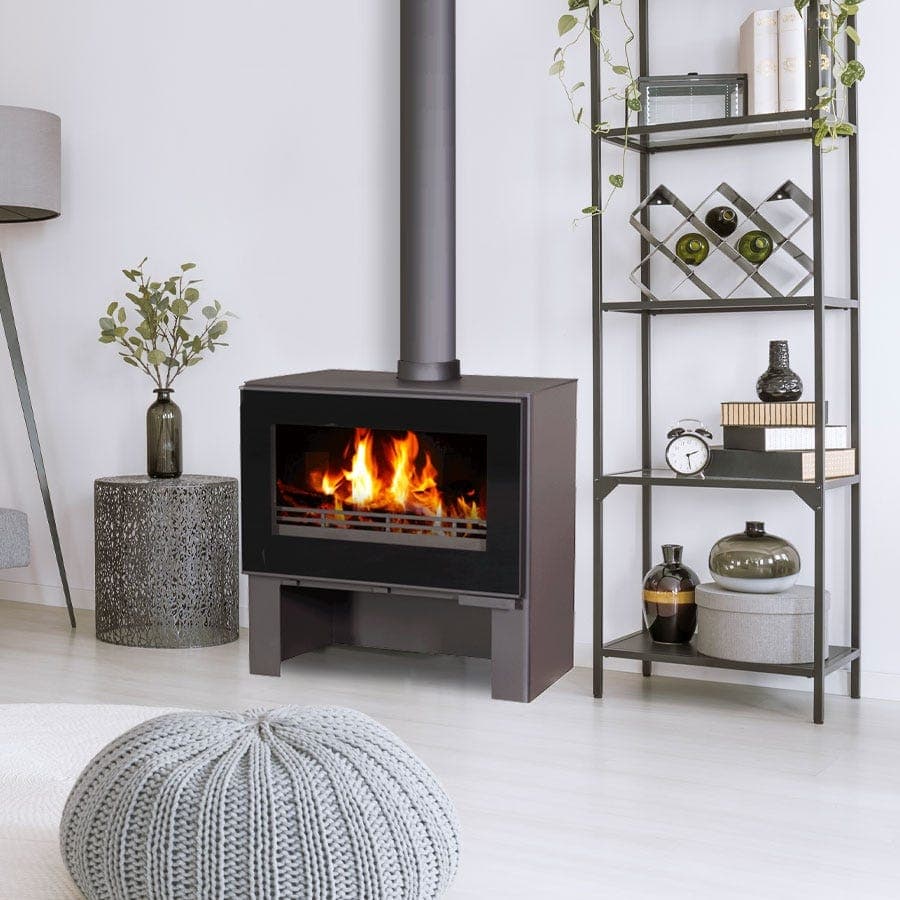 Estufa de leña – BELLEZA OMEGA – 8kW