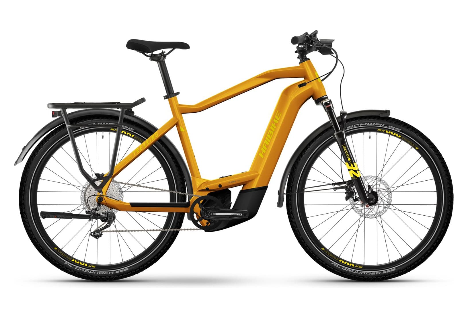 Haibike Trekking 8 High Shimano Deore 10V 27.5'' 750Wh Orange Lave 2023 - XL / 185 - 195 cm