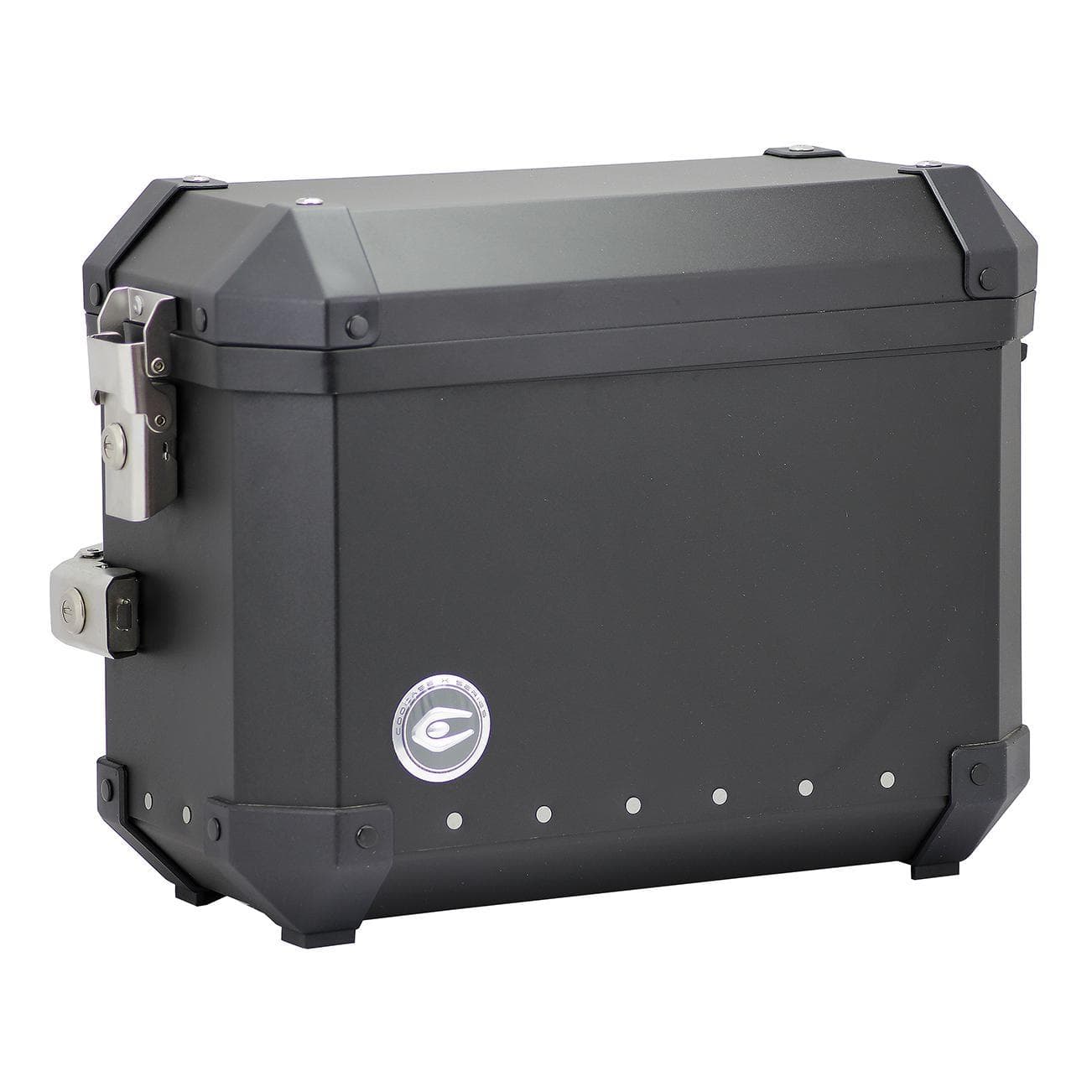 Paire de Valises Latérales Moto Coocase X4 | 28 Litres list: Noir|Noir|Gris