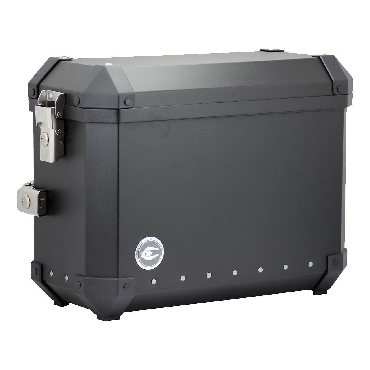 Paire de valise latérale Coocase X2 list: Noir|Noir|Gris