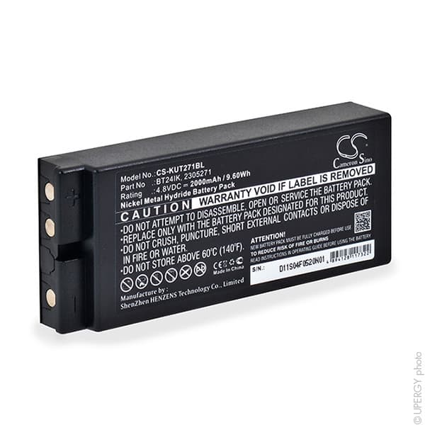 NX - Batterie télécommande de grue pour Ikusi BT27IK 4.8V 2000mAh