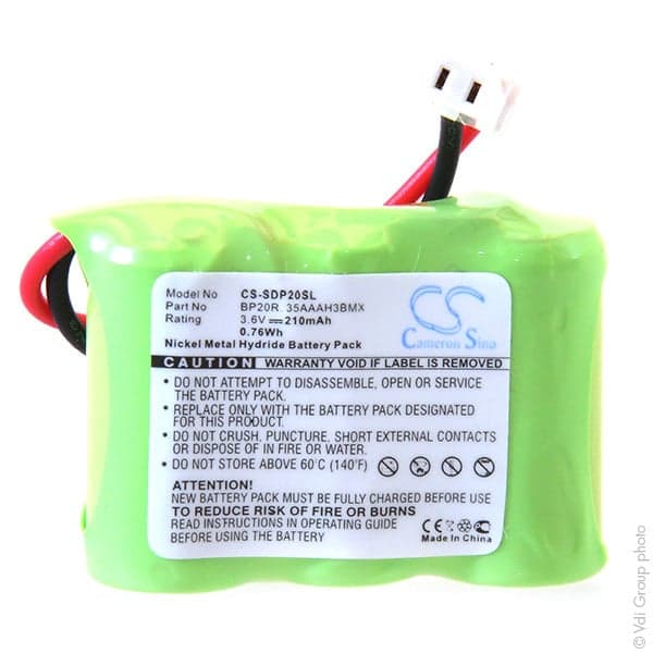 NX - Batterie collier pour chien 3.6V 210mAh