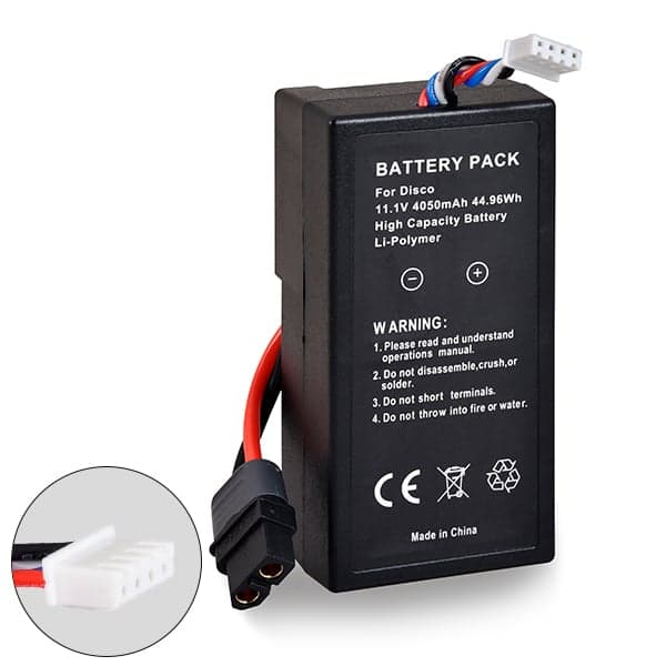NX - Batterie drone compatible Parrot DISCO grande autonomie 11.1V 4050mAh
