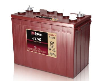 Trojan - Batterie traction Trojan J150 12V 150Ah