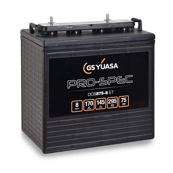 Yuasa - Batterie traction YUASA PRO-SPEC DCB875-8 8V 170Ah M8-V
