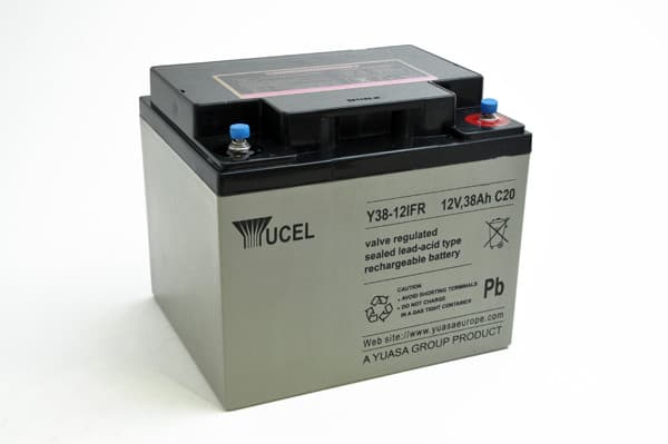 Yucel - Batterie plomb AGM YUCEL Y38-12IFR 12V 38Ah M5-F
