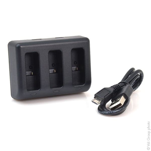 NX - Chargeur pour caméra GoPro Hero 5