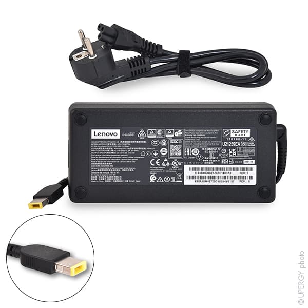 Lenovo - Alimentation d'origine ordinateur portable Lenovo 20V 170W