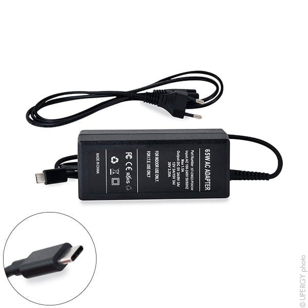 NX - Alimentation compatible ordinateur portable 5-20V 65W (Type-C) Macbook