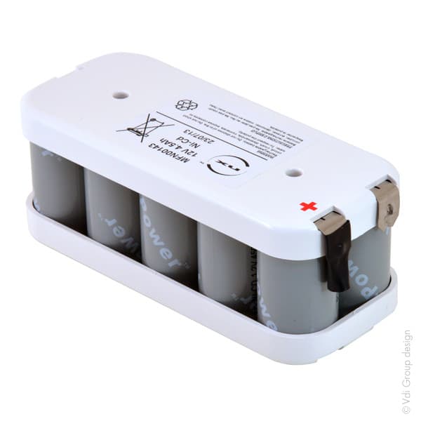 NX - Batterie eclairage secours 10x D HT 10S1P ST2 12V 4.5Ah Cosse