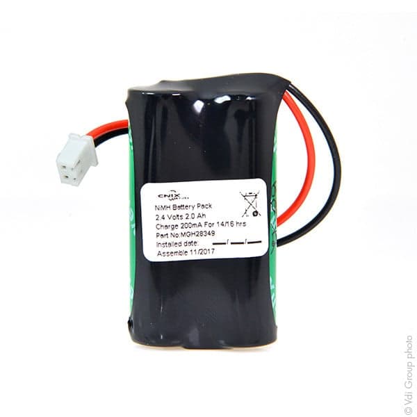 NX - Batterie eclairage secours 2.4V 2Ah XH