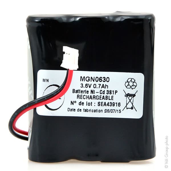 OEM - Batterie NiCd 3x AA 3S1P ST1/SG/ 3.6V 700mAh FC