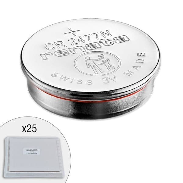 Renata / Swatch Group - Pile bouton lithium CR2477N RENATA 3V 950mAh