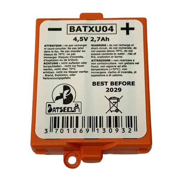 Batsecur - Pile alarme BATSECUR BATXU04 4.5V 2.7Ah