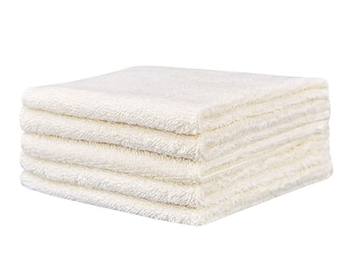 LES TENDANCES D'EMMA 5 Débarbouillettes Lavables - Coton Bio