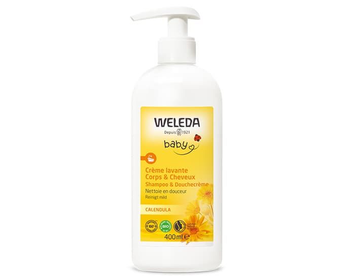 WELEDA Bébé Crème Lavante Corps et Cheveux 400 ml