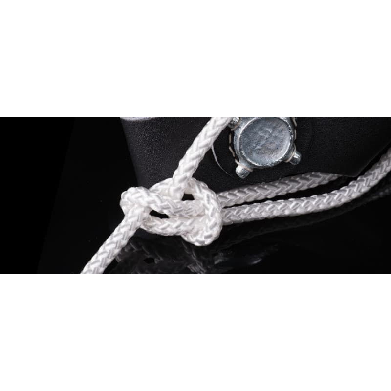 Tresse polyamide blanche 10mm