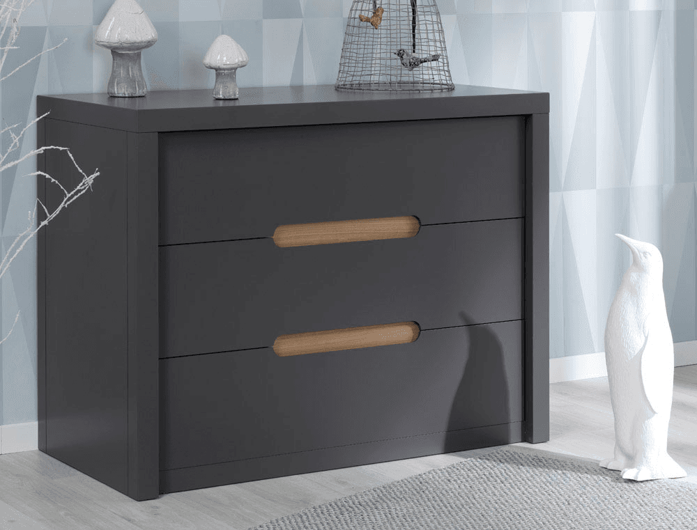 Commode enfant Milo Anthracite