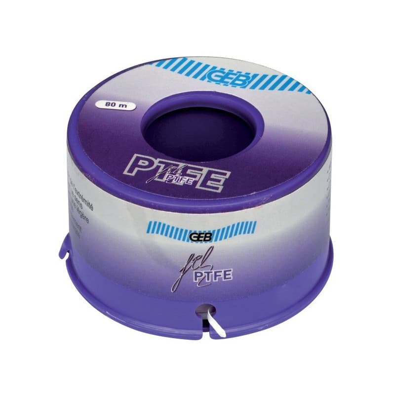 Fil ptfe fil ptfe 1 bobine(s) de 60 mètre(s) linéaire - geb sas