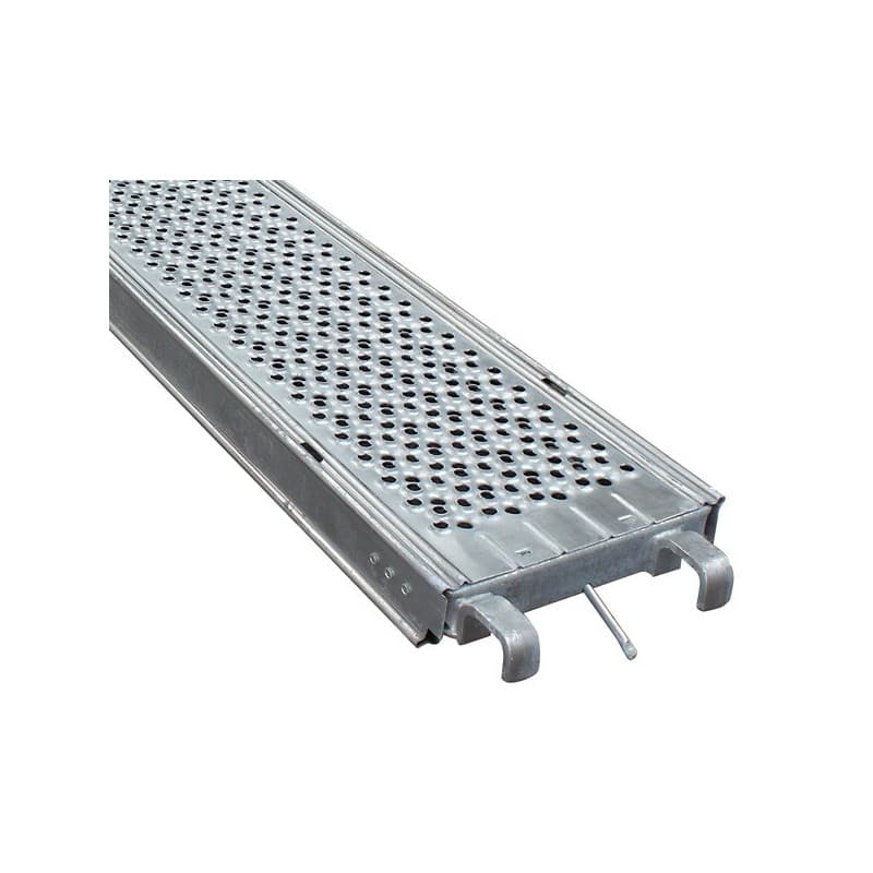 Plancher acier galvanisé fixe 19 kg 1 plancher acier galvanisé 1 pièce(s) 450 kg/m² - altrad saint denis