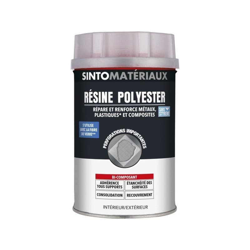Résine sintofer résine polyester 1 pot(s) de 1100 gramme(s) - sinto
