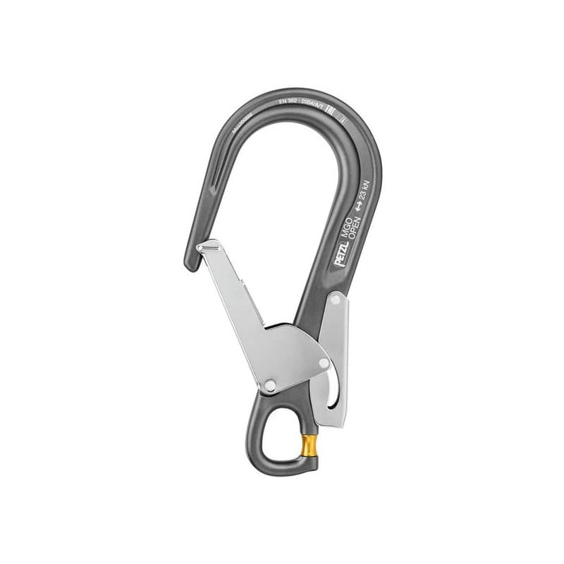 Connecteur mgo open aluminium, automatique 1 pièce(s) connecteur mgo open - petzl distribution