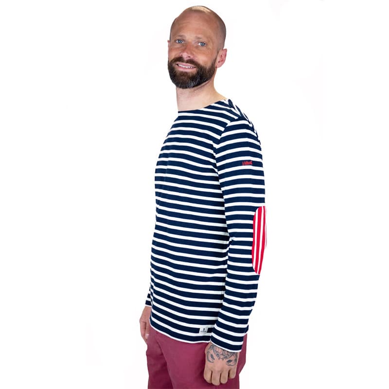 Marinière MOUSQUETON Mario Batri S Marine/Ecru