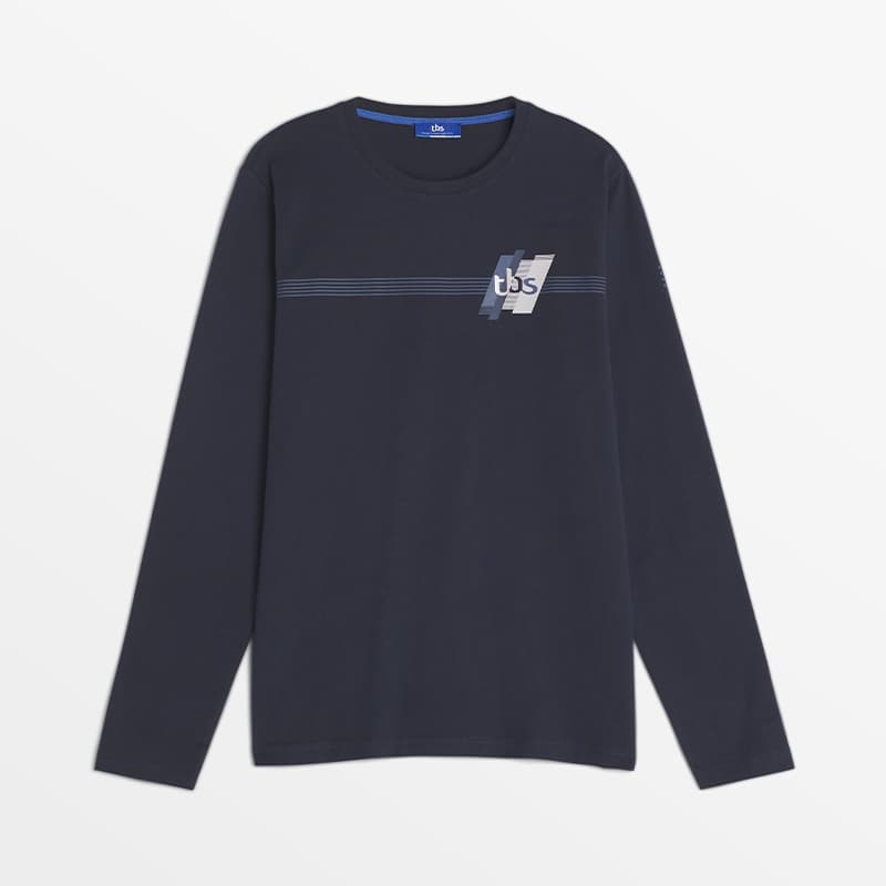 T-shirt TBS Rehantee L 032 Marine