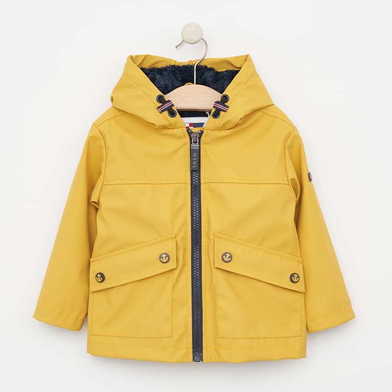 Ciré doublure fourrure BATELA 24 Mois AM Jaune