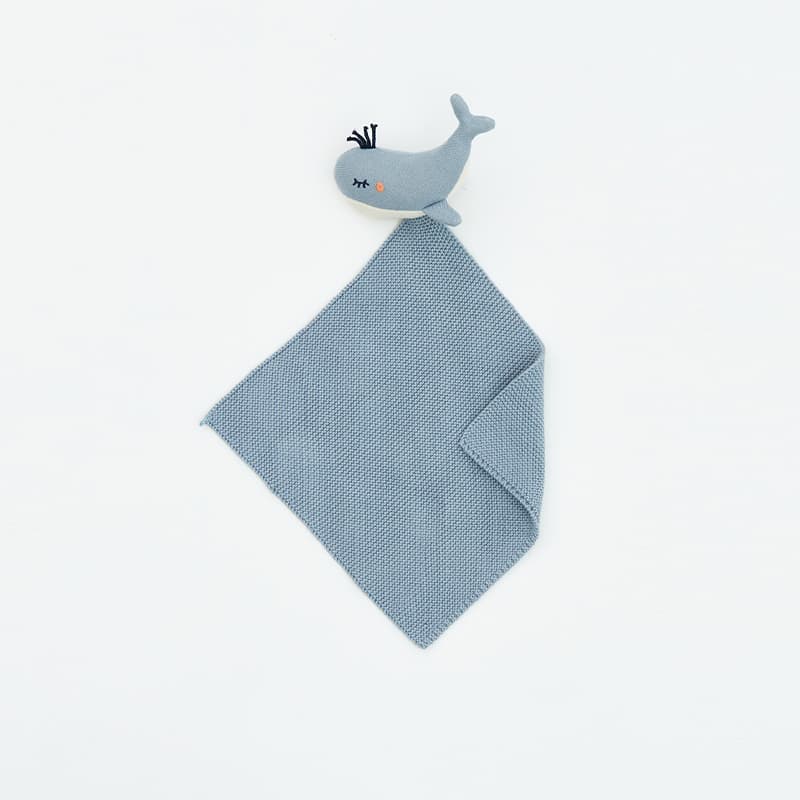 Doudou tricot "Baleine" BATELA DECO