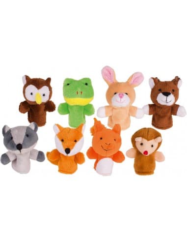 Marionnette de doigt animaux Ecureuil