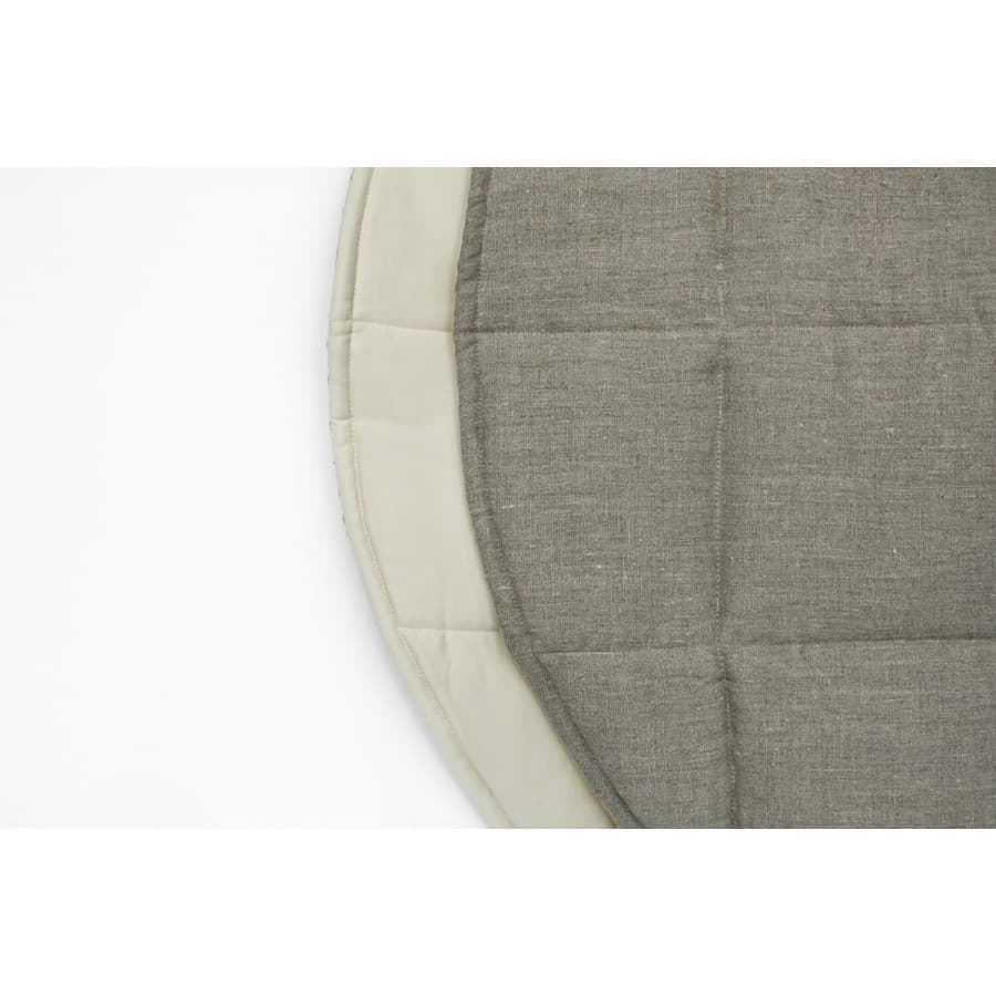 Tipi avec pompons gris