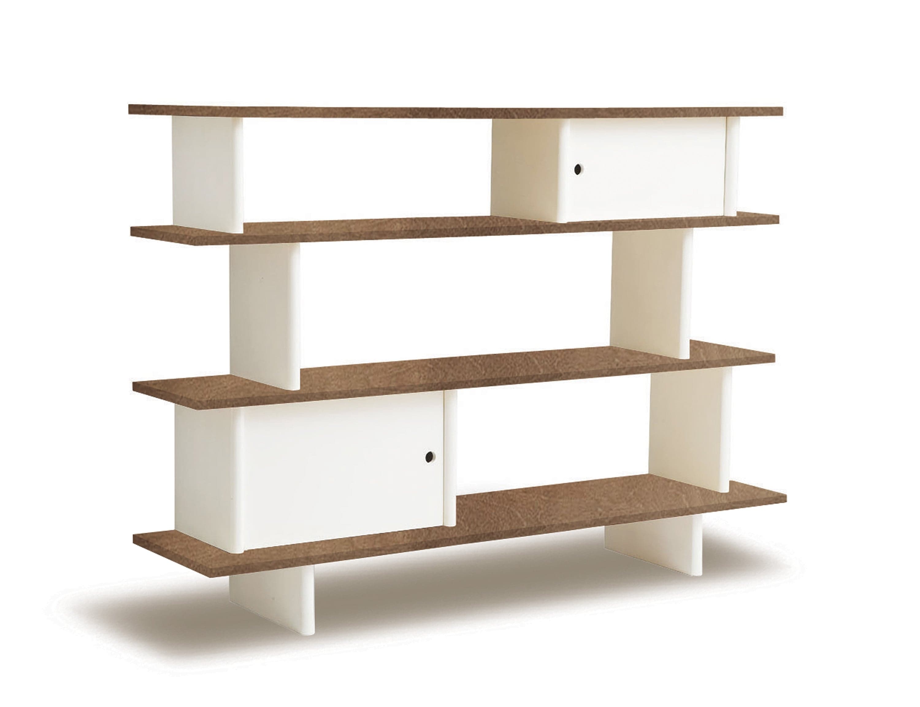 OEUF-MINI BIBLIOTHEQUE-Noyer