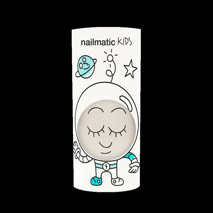 Nailmatic - Vernis à ongle à l'eau - Vernis Super - Blanc pailleté