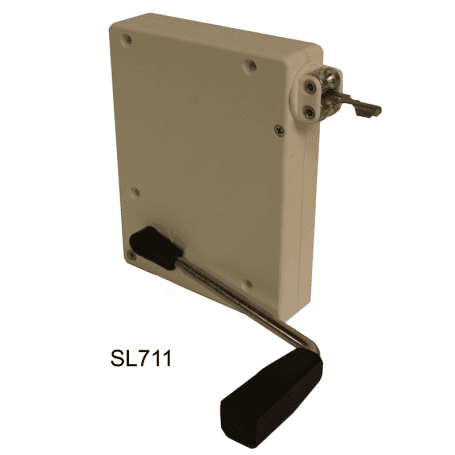 Enrouleur à manivelle pour cordon sans cordon - Siral