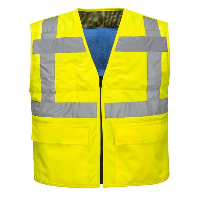 Portwest - Gilet de sécurité rafraßchissant spécial été HV - L-XL - Orange