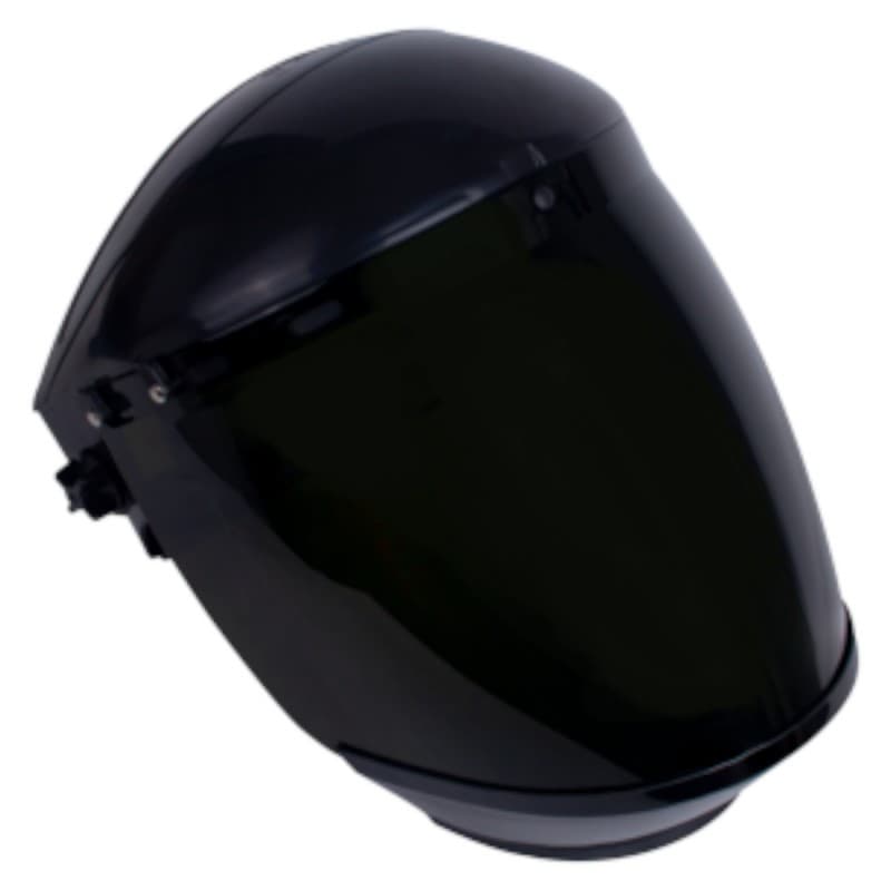 Coverguard - Visière en polycarbonate et ABS VISIFLEX SMOKE IR5 teinté - Unique - Noir