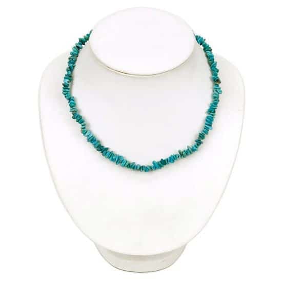 Collier de Turquoises Stabilisées