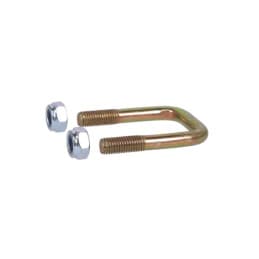 Bride d'assemblage tube carré