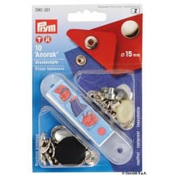 Boutons en laiton chromé